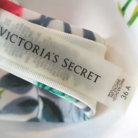 Victoria's Secret Floral Hawaiian Bikini Top - Picture 6 of 6